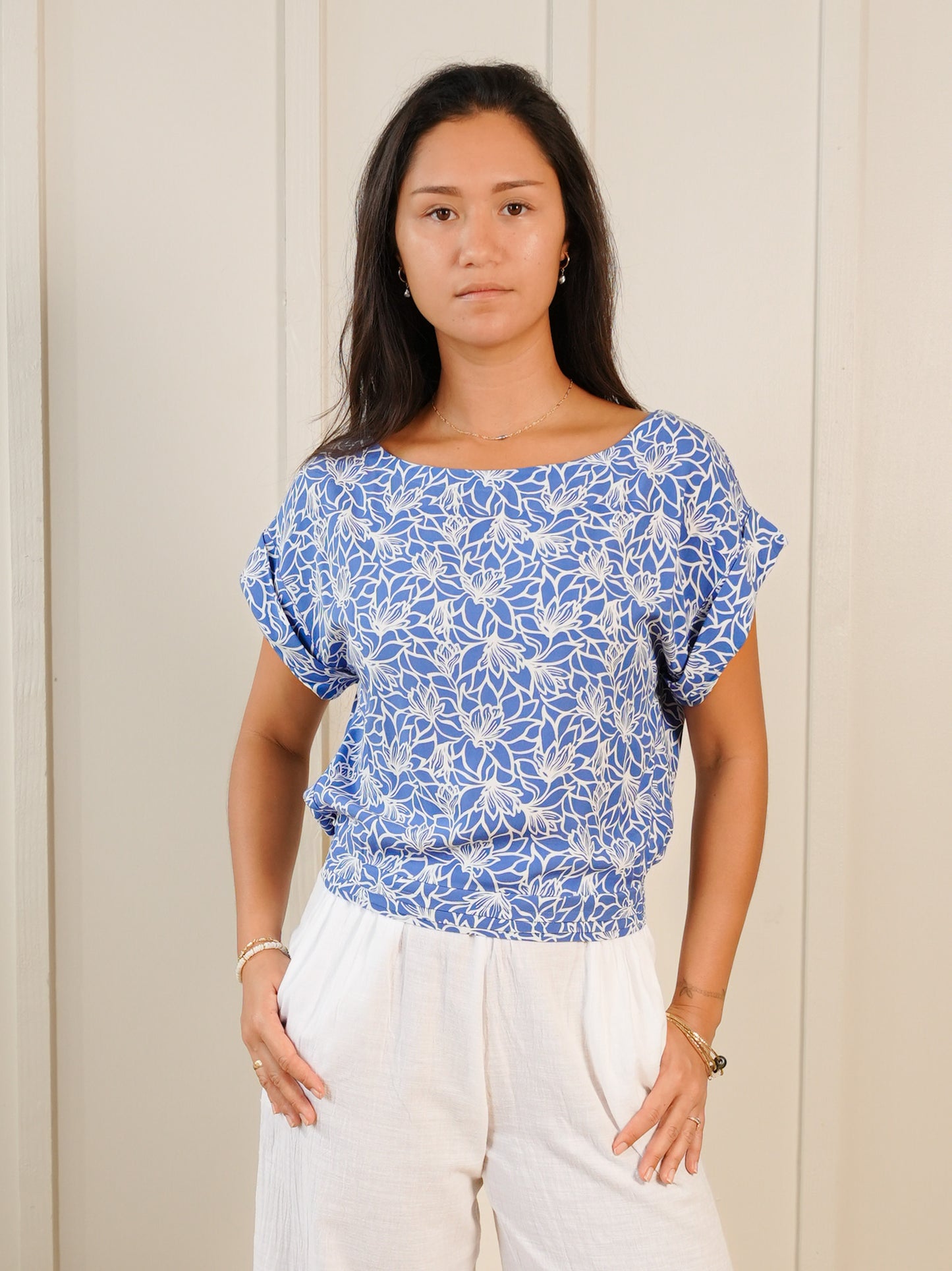 Mareva Top - Lysoria Blue