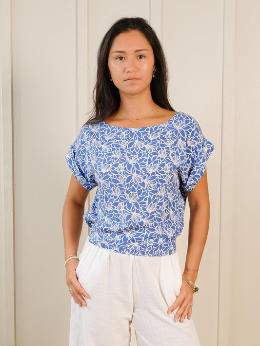 Mareva Top - Lysoria Blue