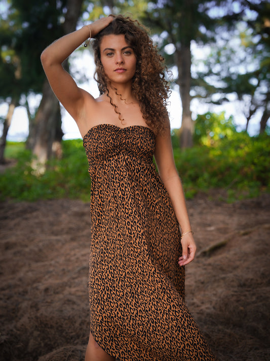 Shayla Dress - Fierce Cider