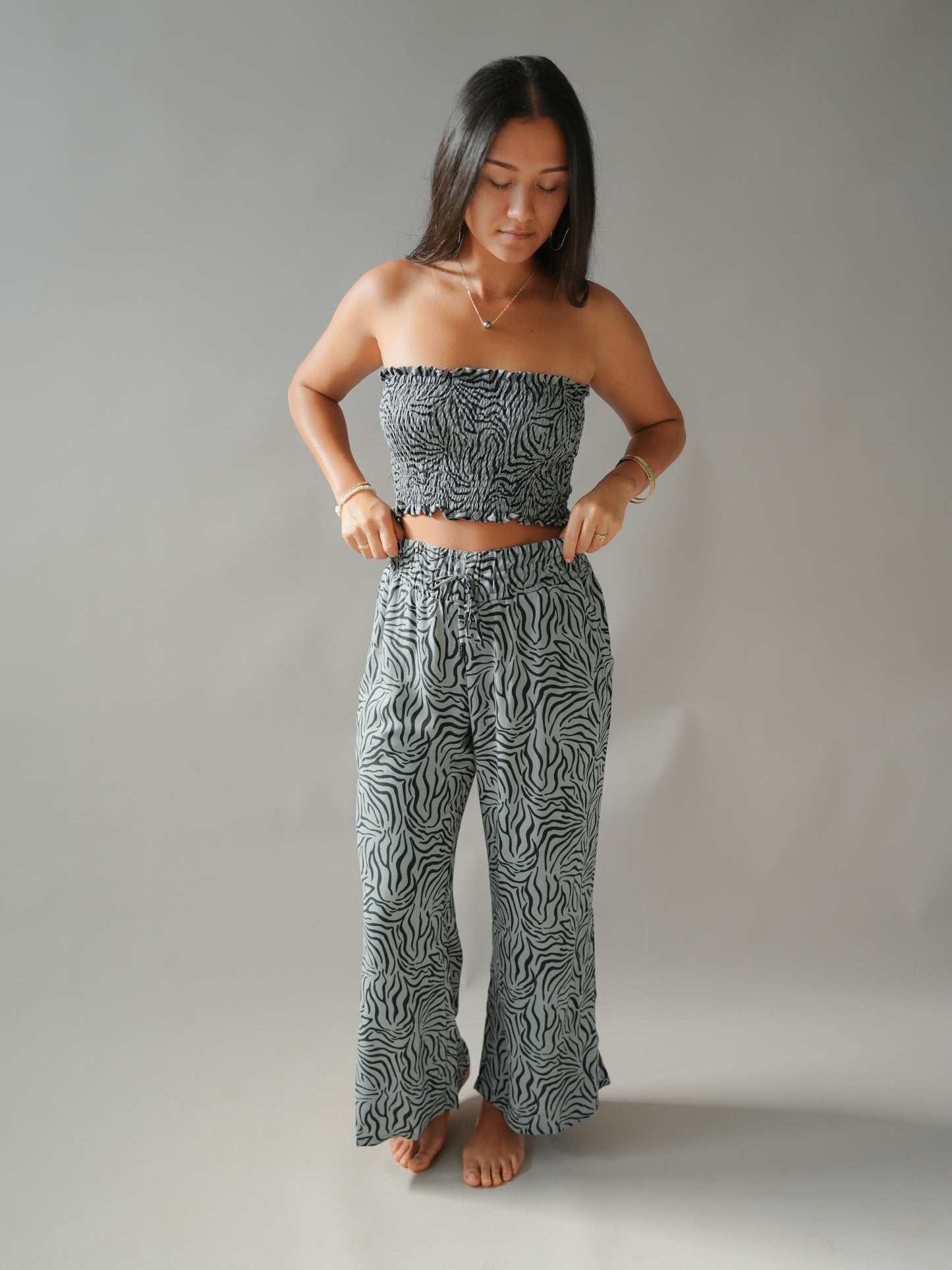 Malta Pant (Short Length)- Raye Grey