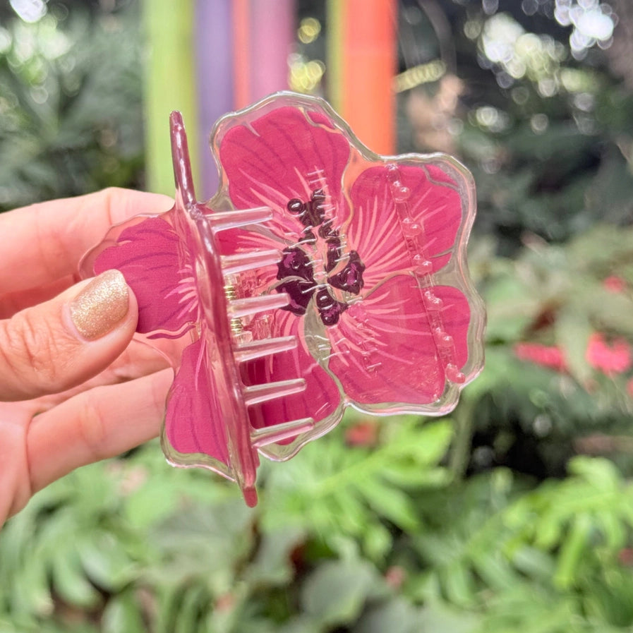 Magical Hau Hair Claw | Collab X Keahiko - Phases Hawaii