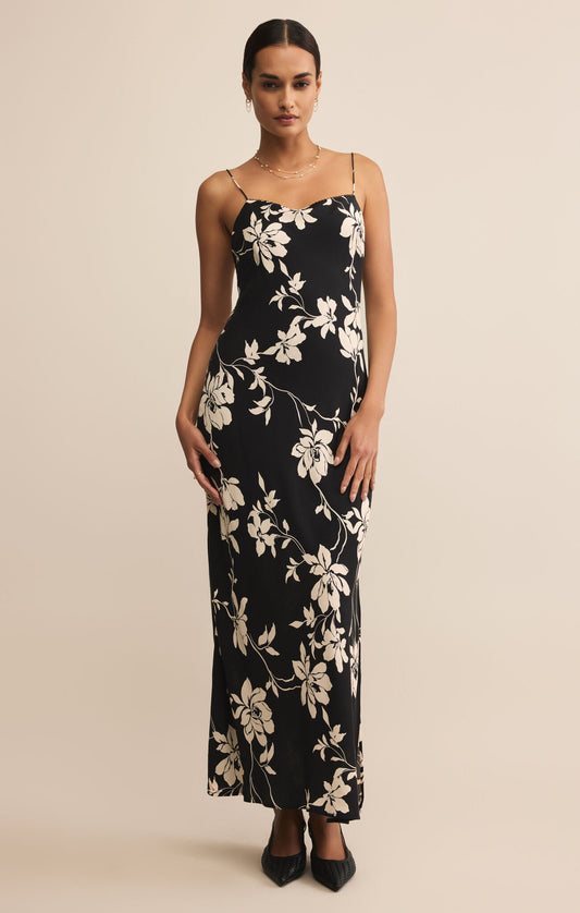Cielo Clea Floral Midi Dress- ZSUPPLY