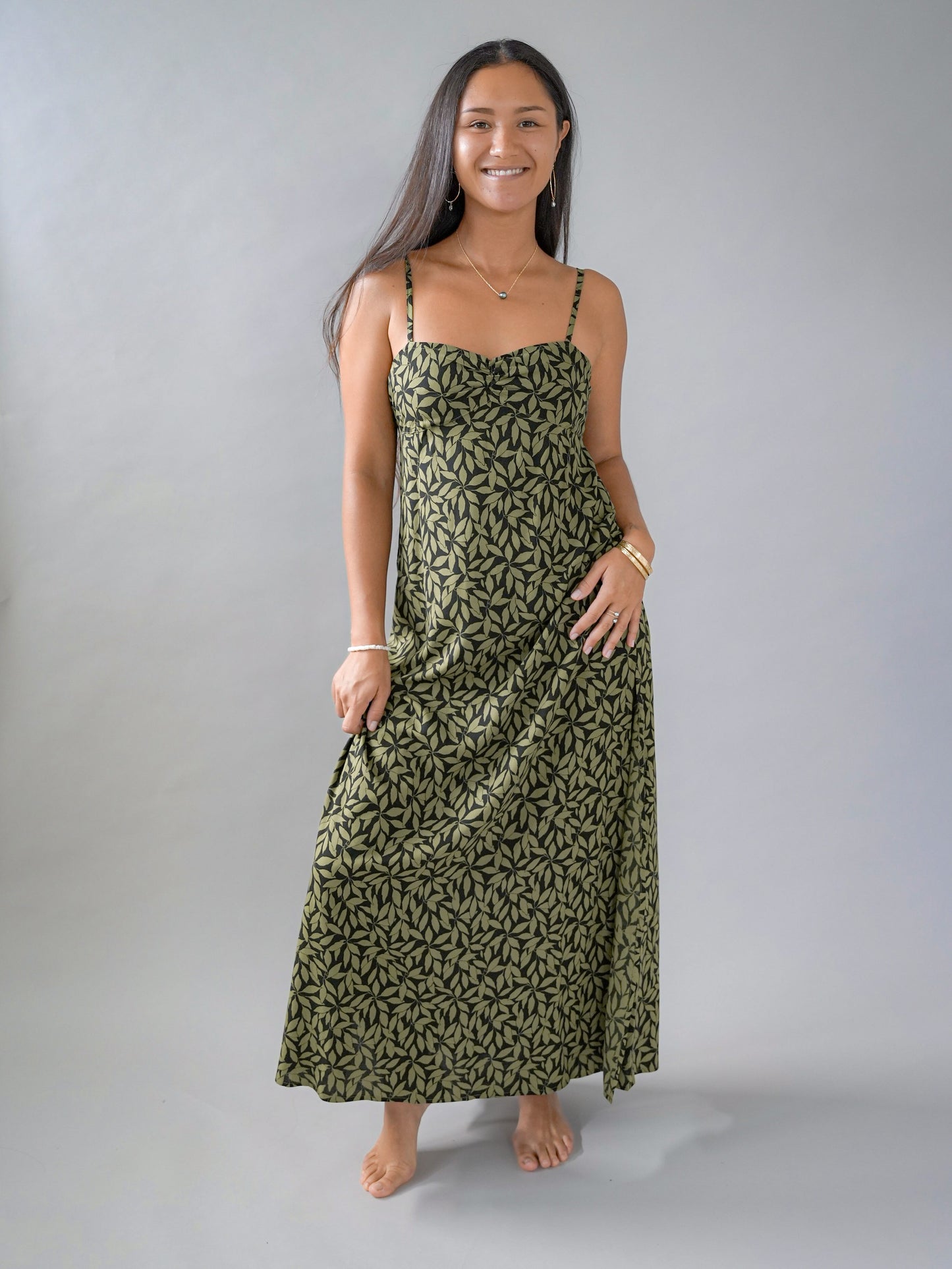 Oliva Dress - Petaline Black