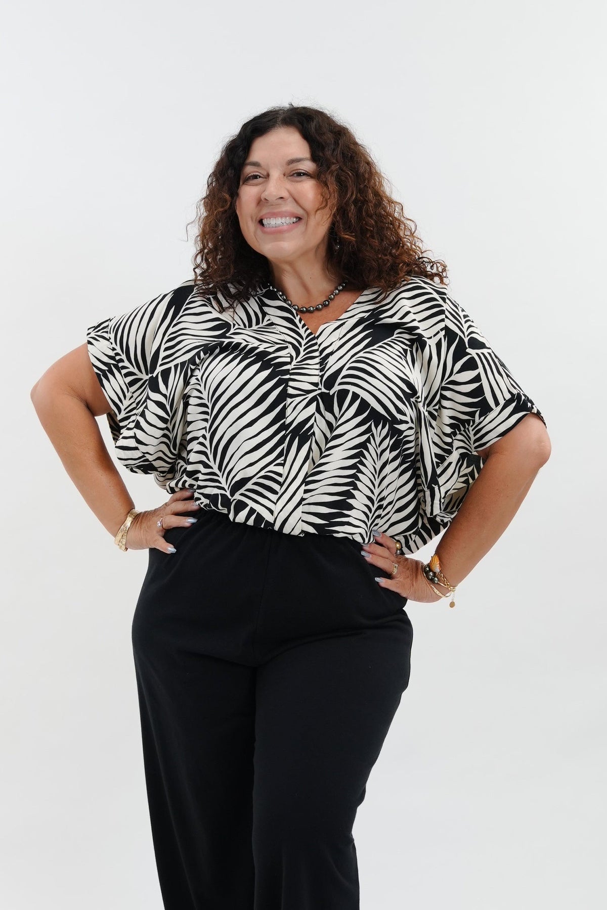 Adora Top - Drift Black