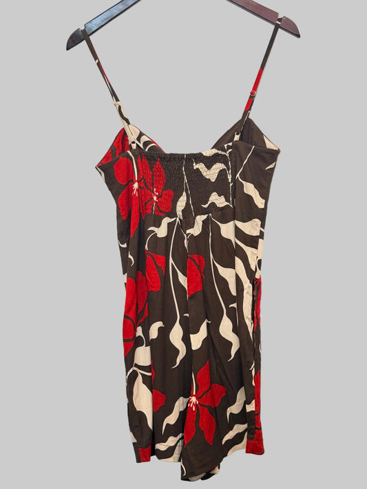 Camille Romper - Fleur Brown