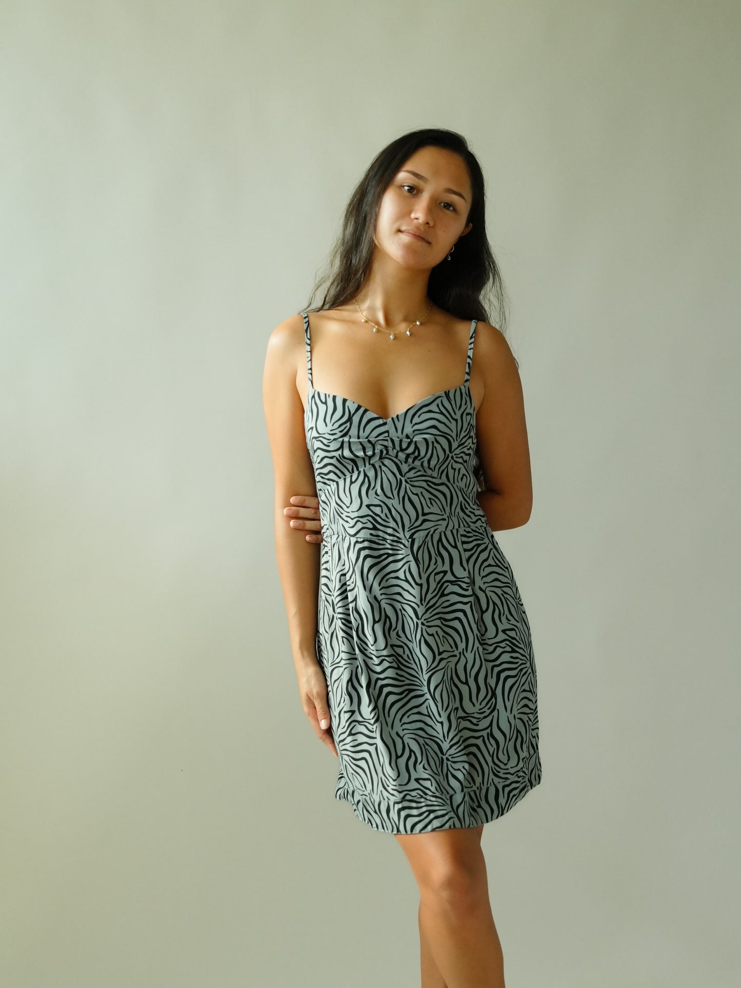 Guapa Dress - Raye Grey