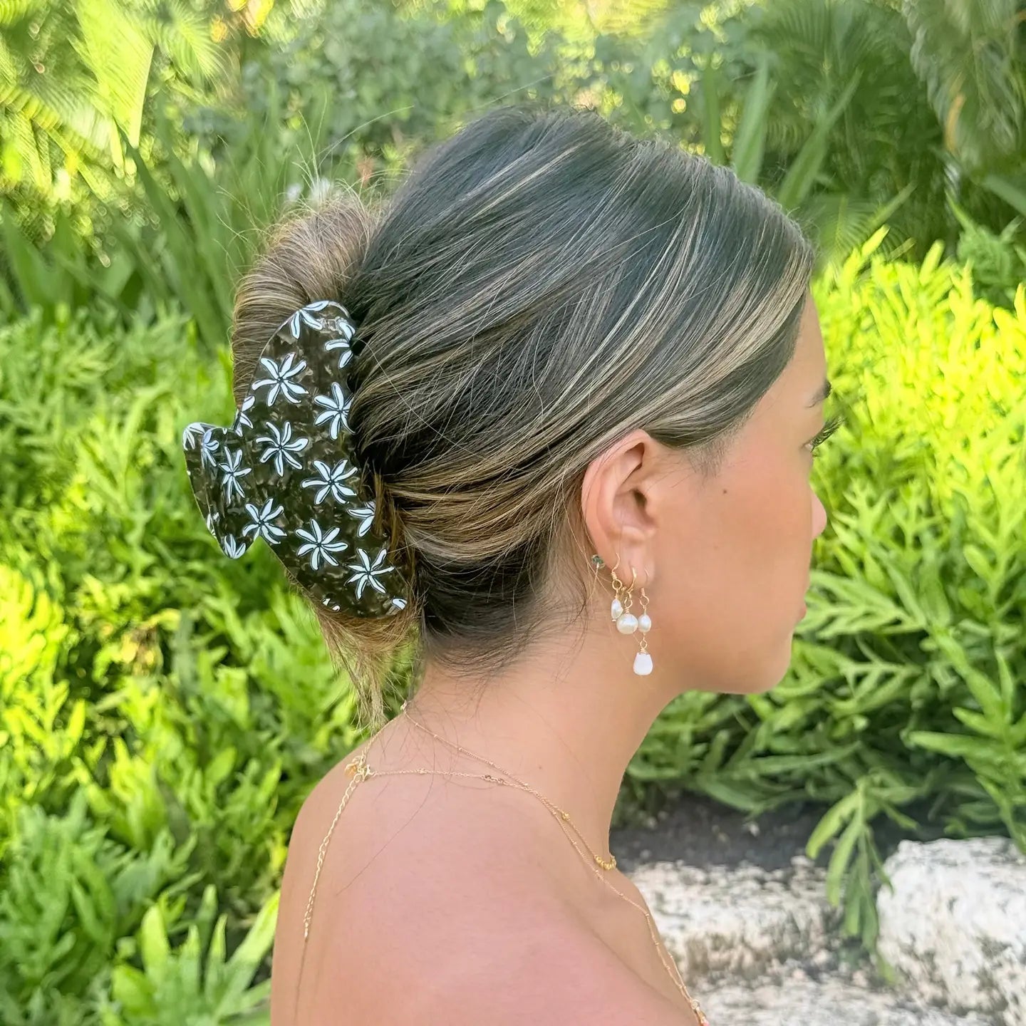 Bombucha TIARE Hair Claw - Phases Hawaii