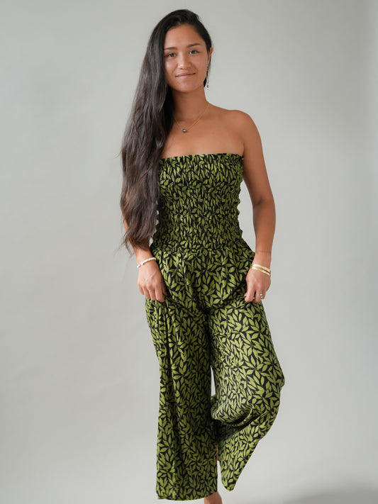Lawai Jumpsuit - Petaline Black