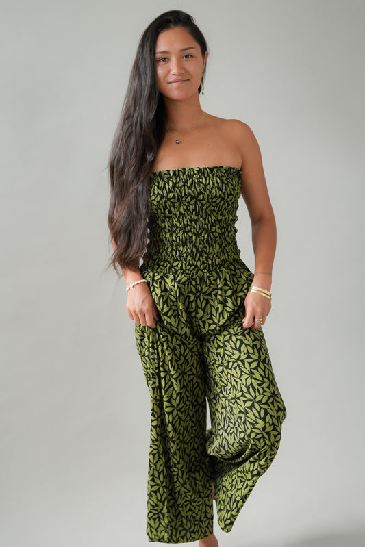 Lawai Jumpsuit - Petaline Black