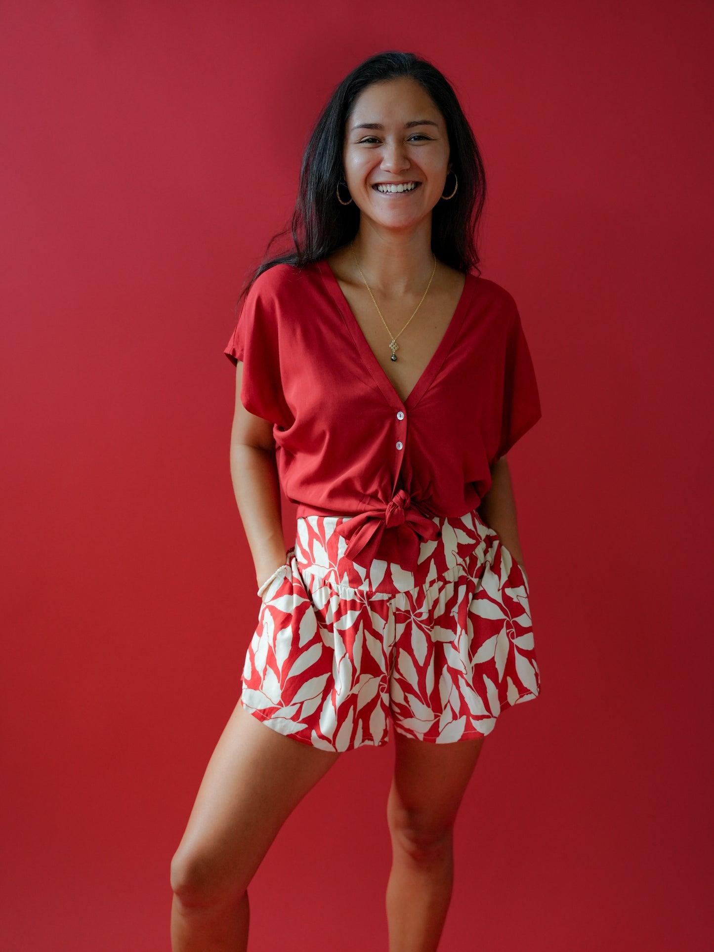 Bacana Top - Solid Ruby