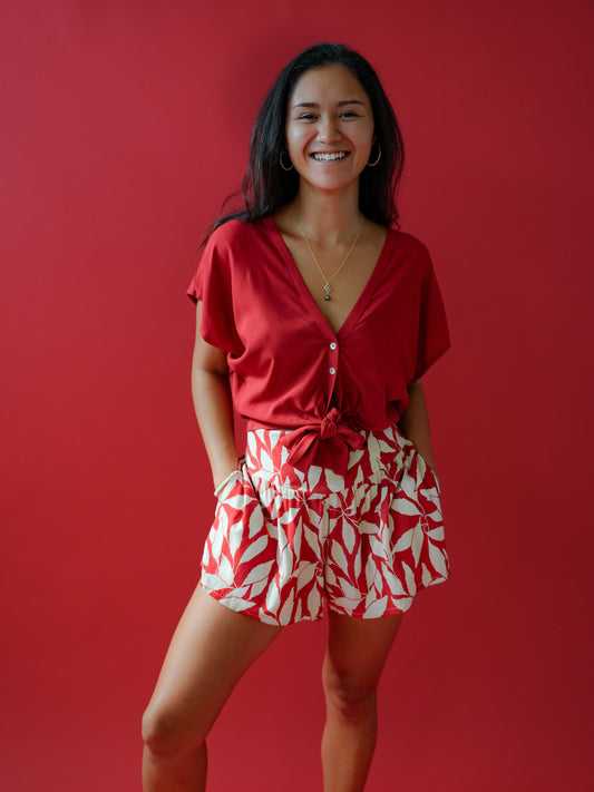 Bacana Top - Solid Ruby