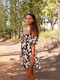 Quinn Dress - Bloomtide Black