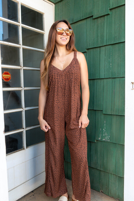 ARIA JUMPSUIT - GRANELLI COCOA - KHUSH 49