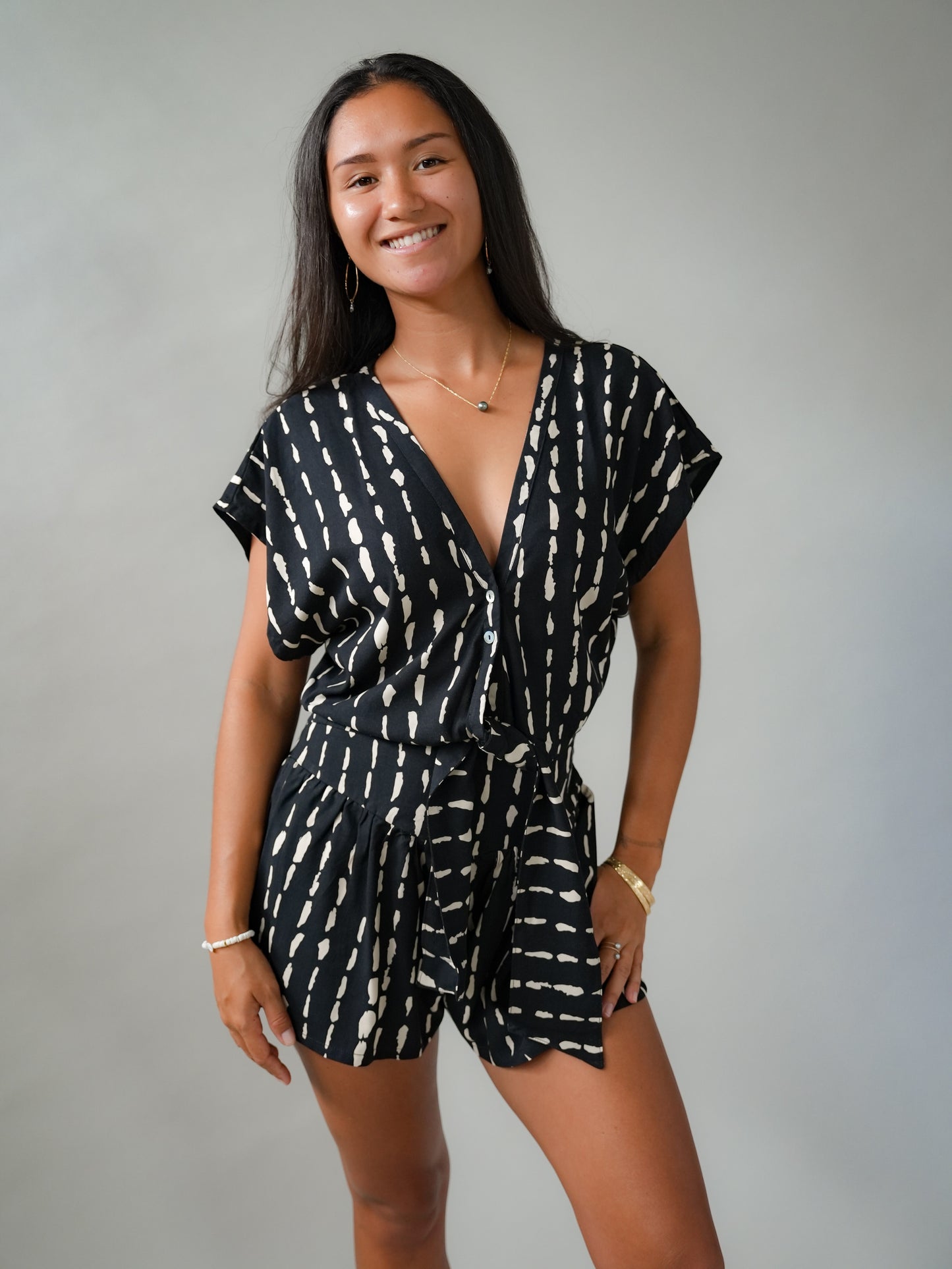 Bacana Top - Current Black