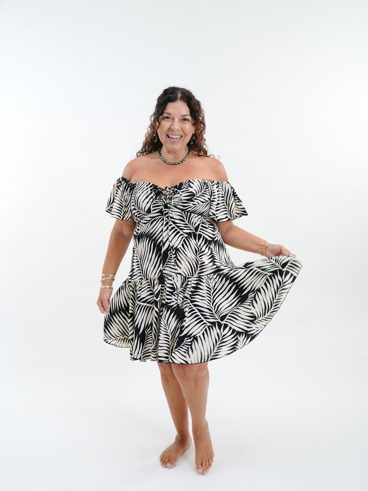 Passione Dress - Drift Black
