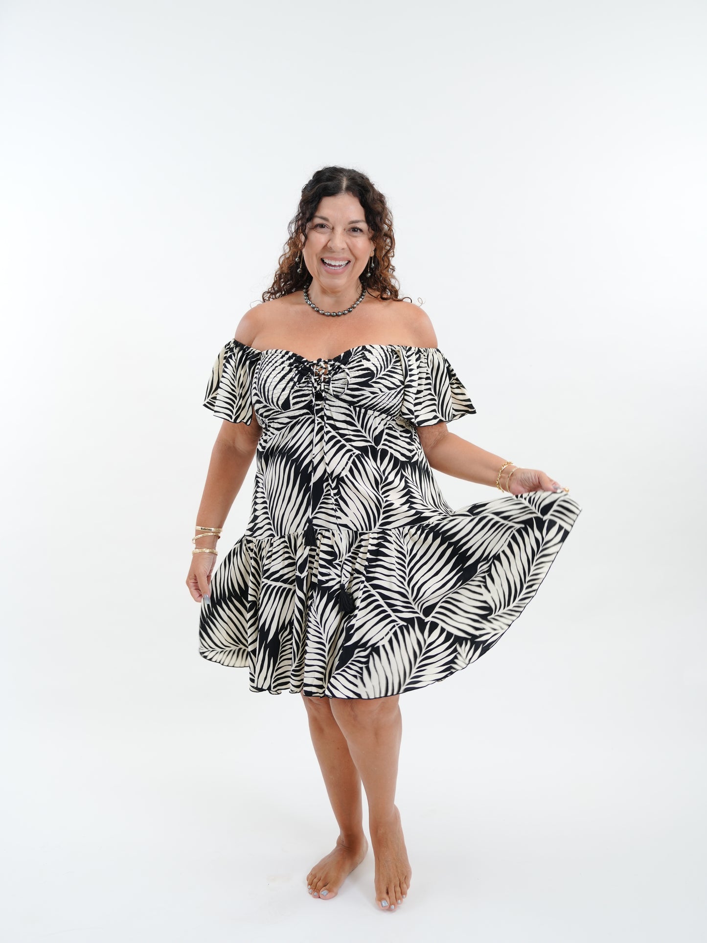 Passione Dress - Drift Black