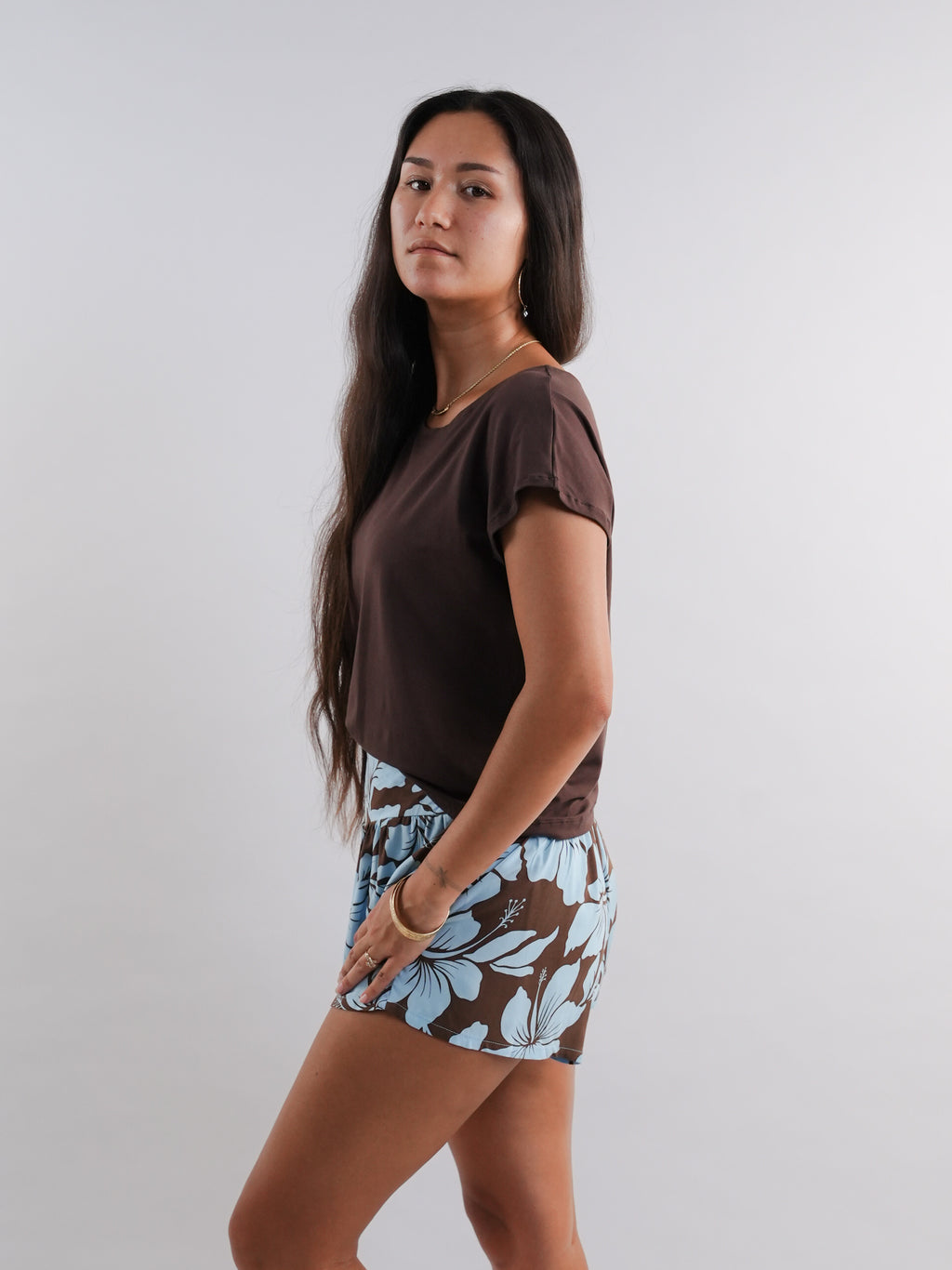 Tahlia Top - Viscose Chocolate