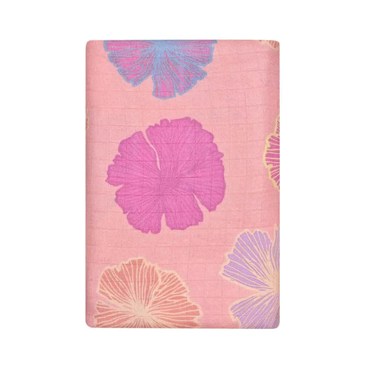 Seaflower - Muslin Swaddle Blanket - Coco Moon