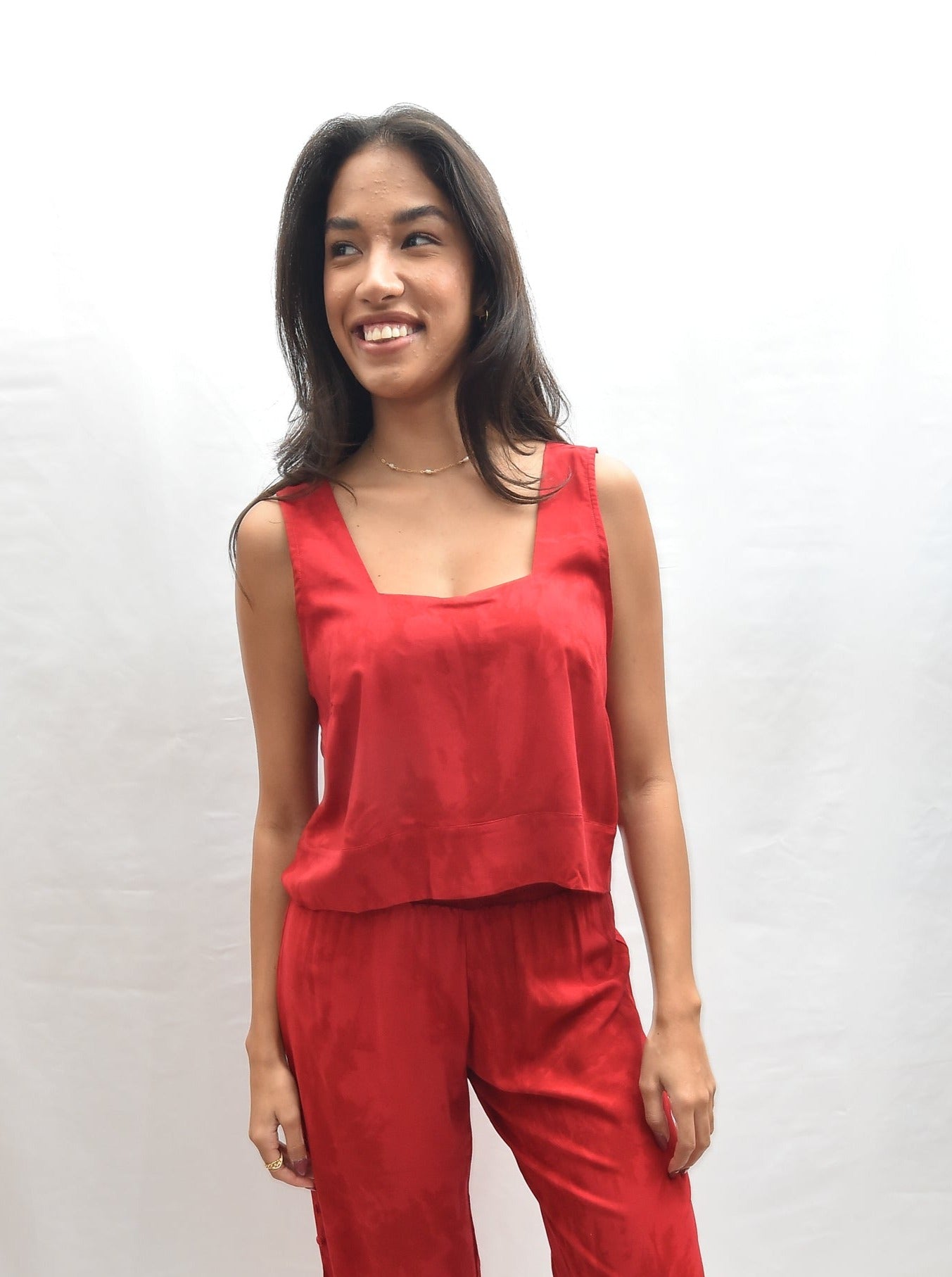 TAYLA TOP- TD Murky Crimson RED- KHUSH 39