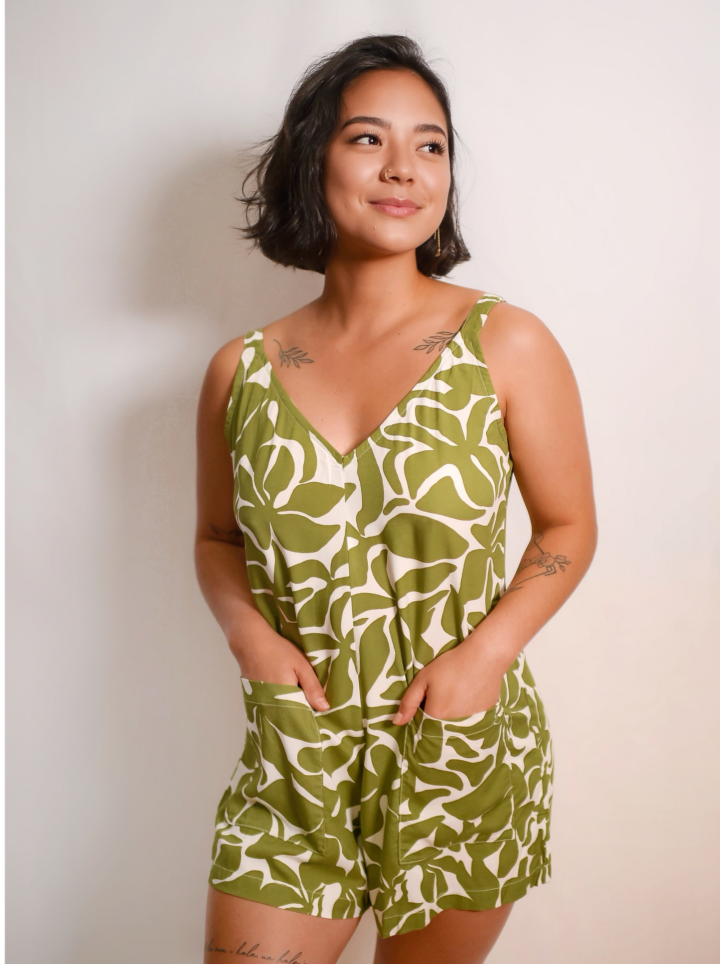 MARES ROMPER- Frangipani Moss - KHUSH 45 / 46