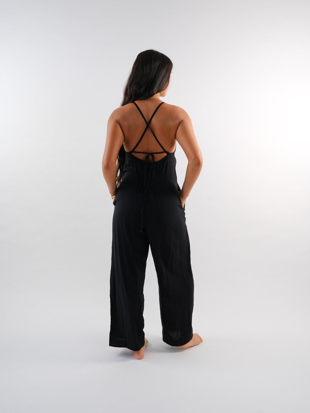 Solae Jumpsuit - Solid Black