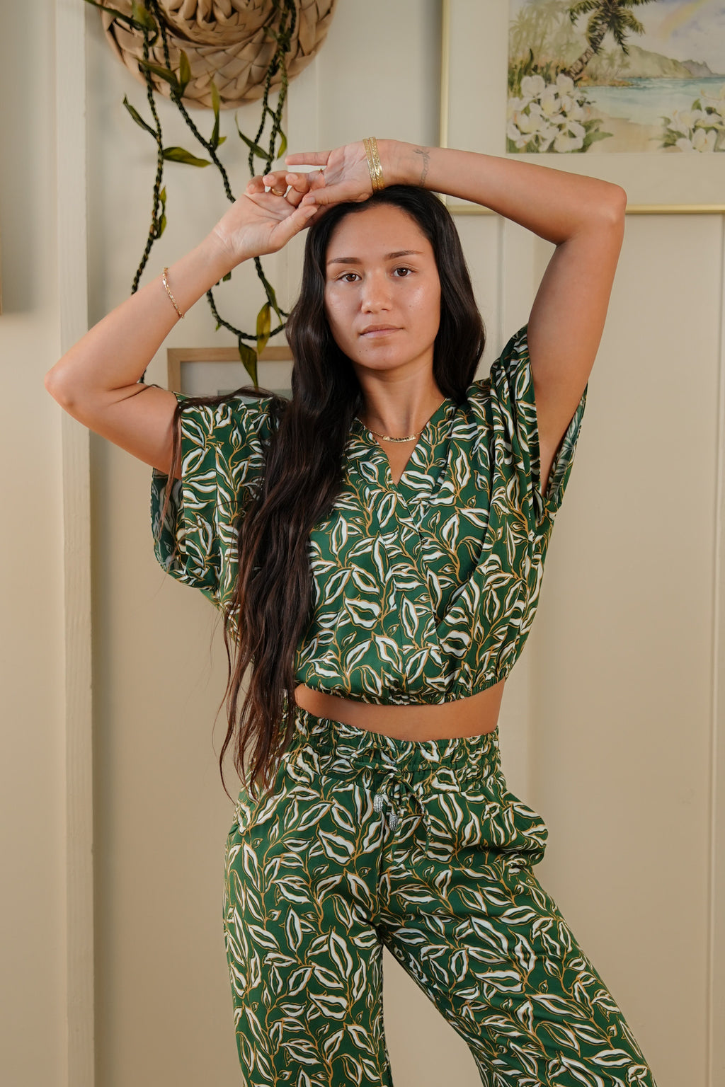 Adora Top - Lauris Green
