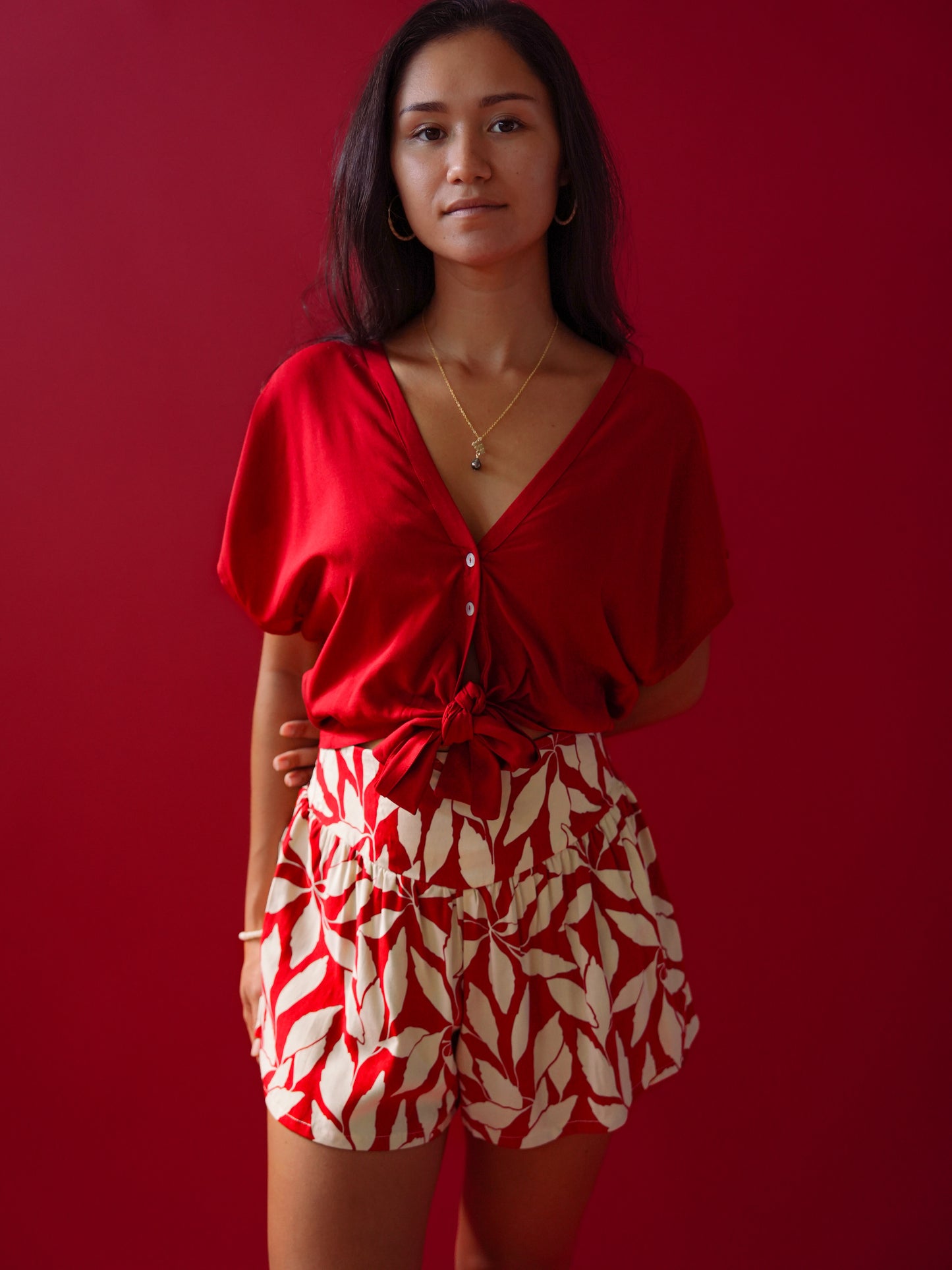 Bacana Top - Solid Ruby