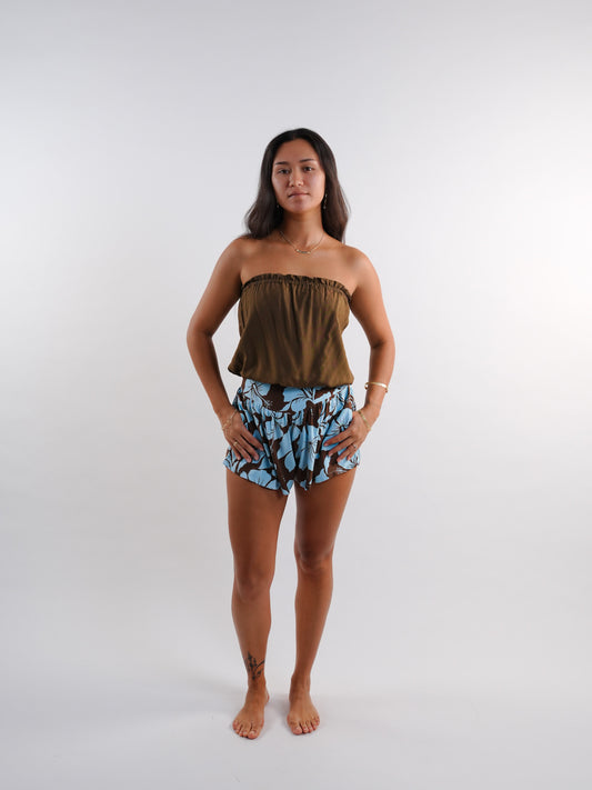 Bali Top - Solid Brown