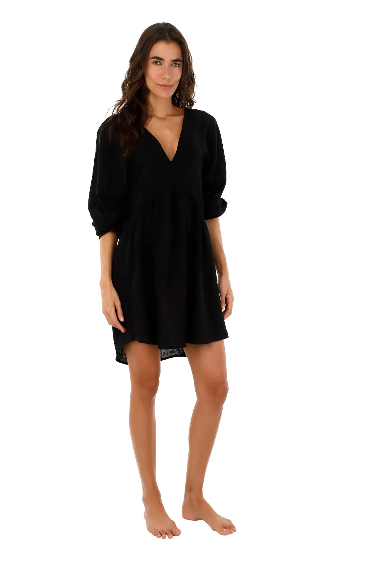 CALLA DRESS - BLACK- Malai