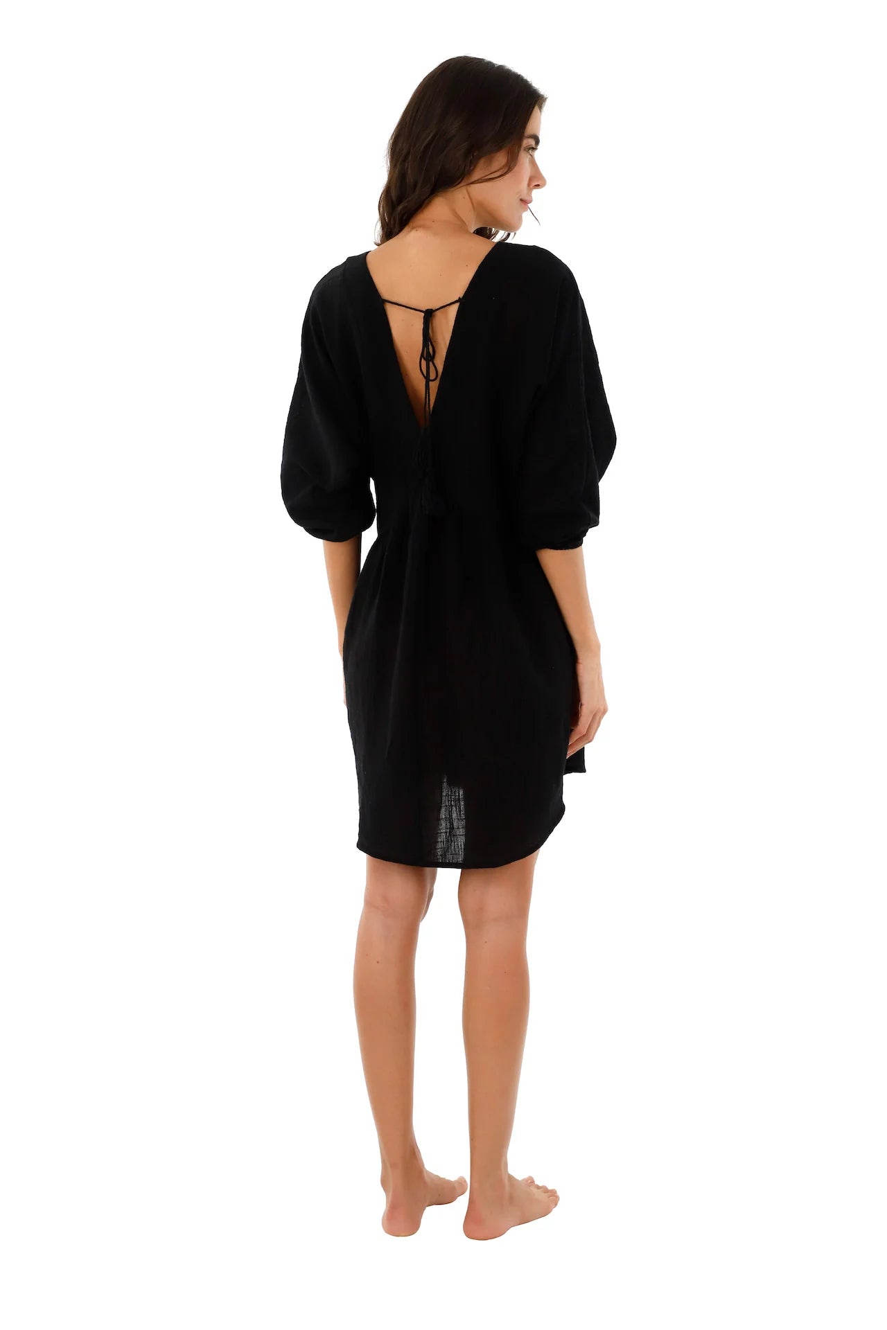 CALLA DRESS - BLACK- Malai