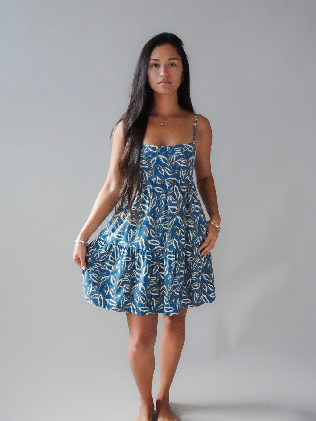 Oceanna Dress - Lauris Petrol