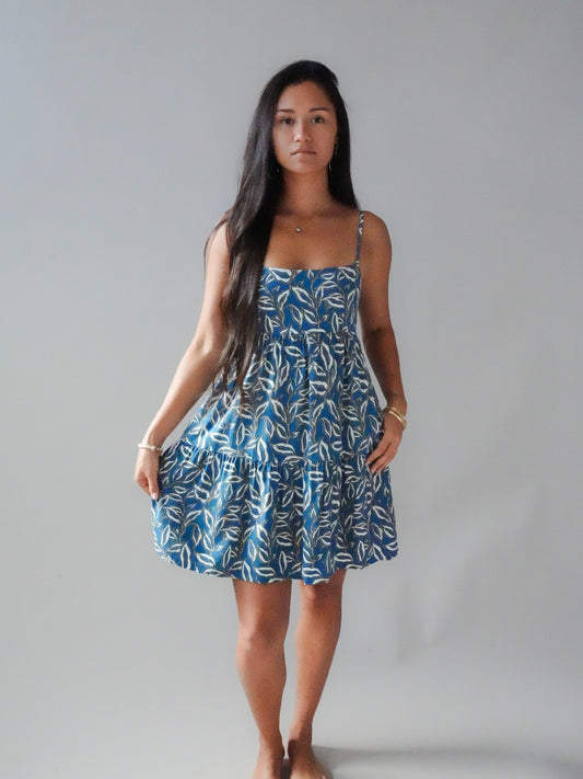 Oceanna Dress - Lauris Petrol