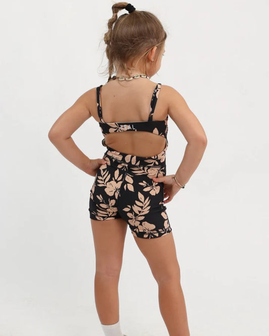 Mini Kayla Jumpsuit in Okika Black - ABT
