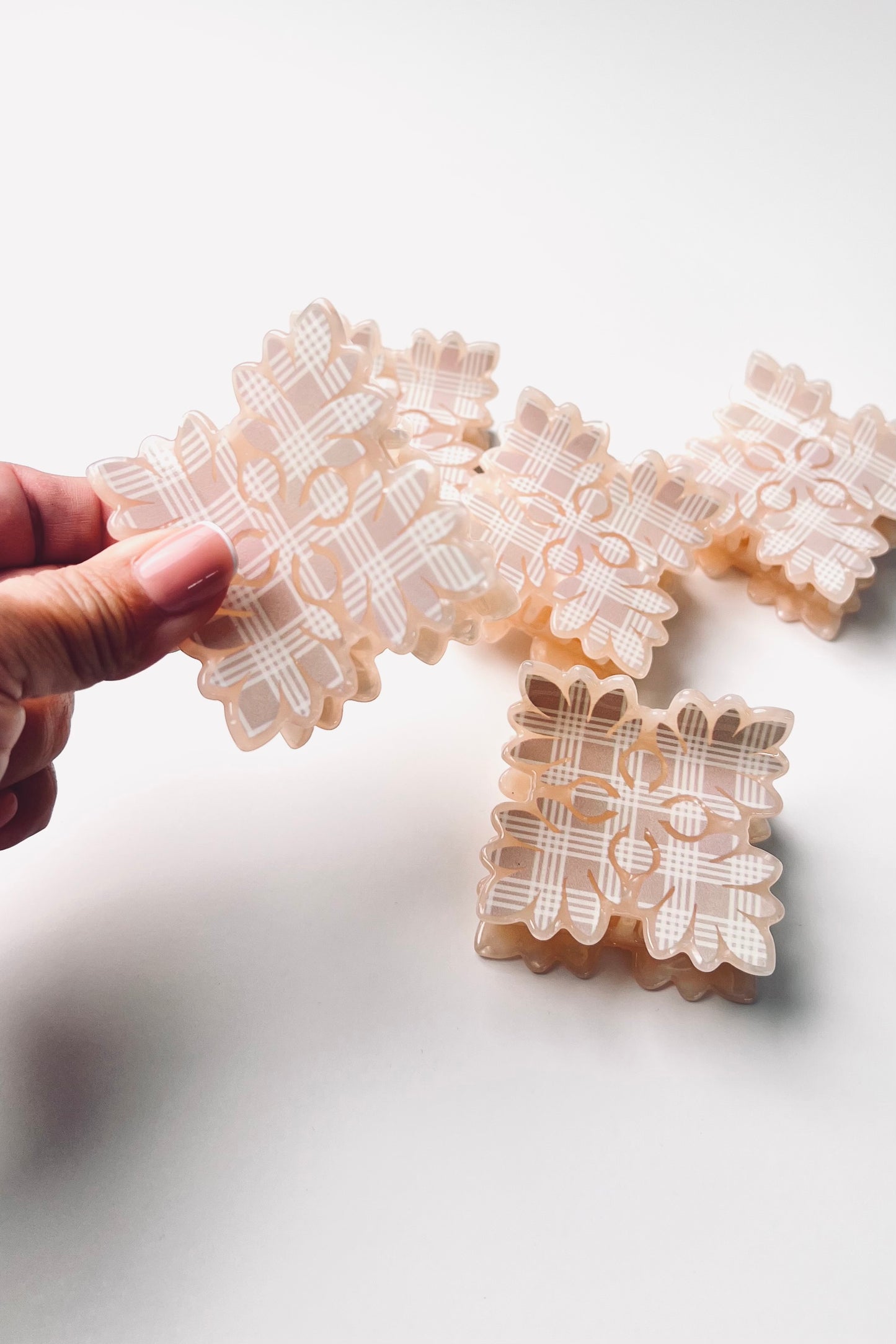 Kuiki Palaka  Hair Claw- tan