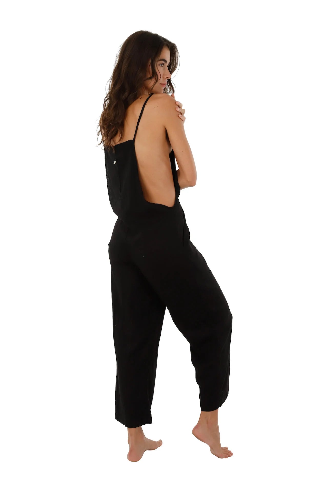 SOLSTICE JUMPSUIT- BLACK - MALAI