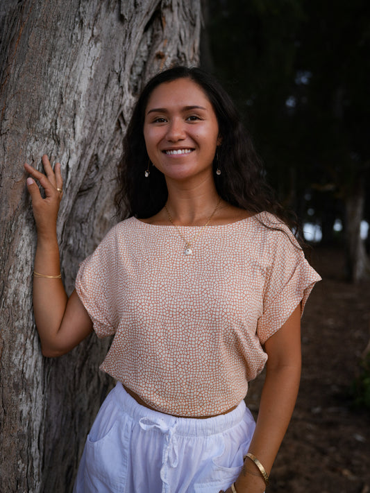 MAREVA TOP - ESCAMA TERRA - KHUSH 54