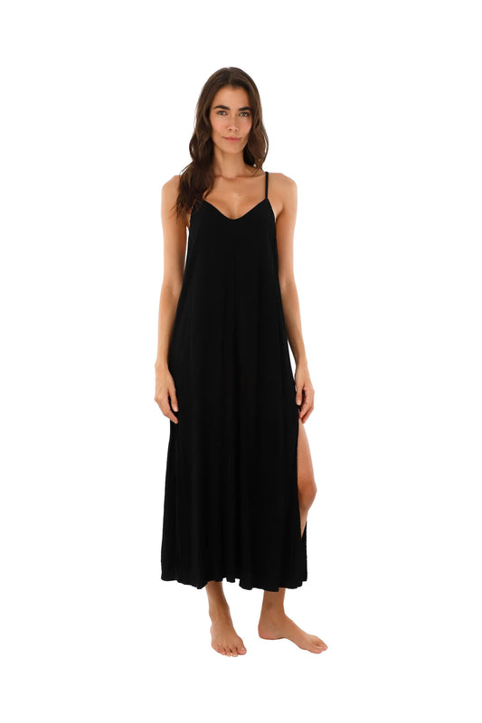 ZEST DRESS - BLACK- Malai