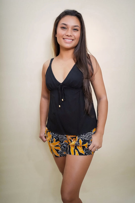Menina Top - Solid Black