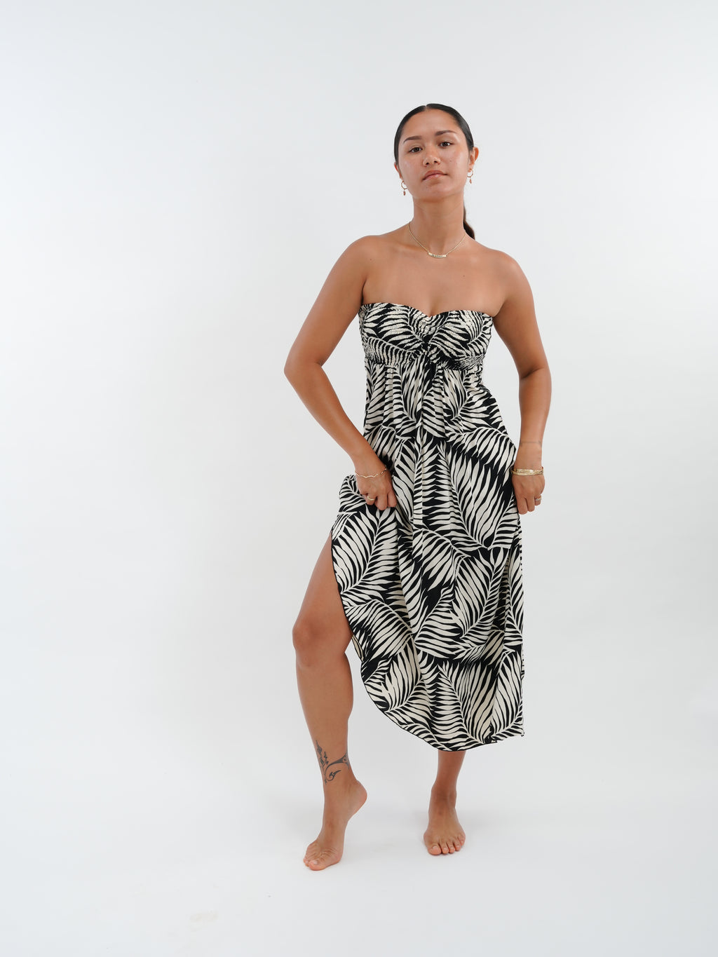 Shayla Dress - Drift Black