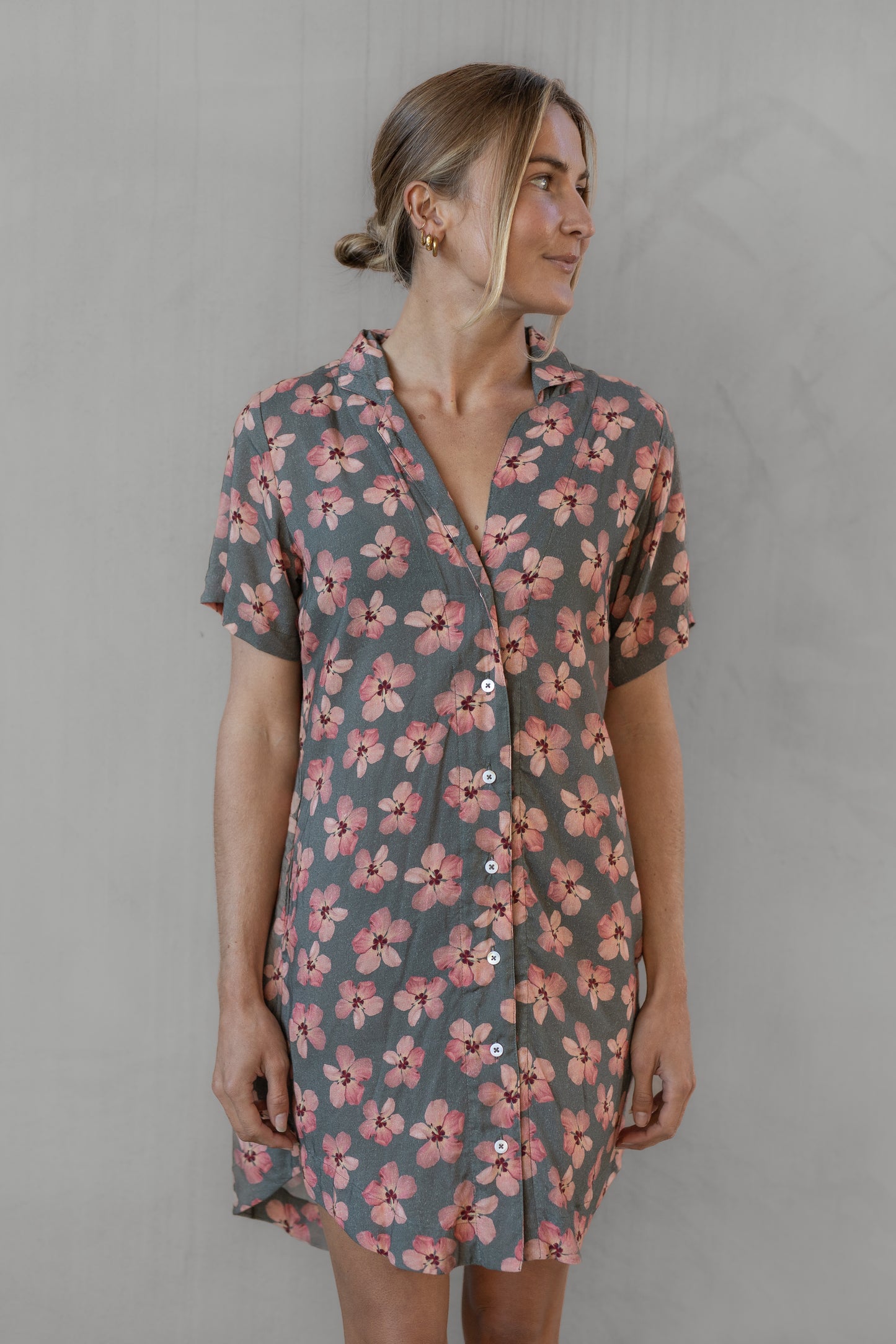 Aloha Shirt Dress - Hau - Lokahi RST'25
