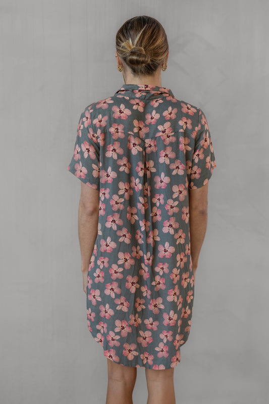 Aloha Shirt Dress - Hau - Lokahi RST'25