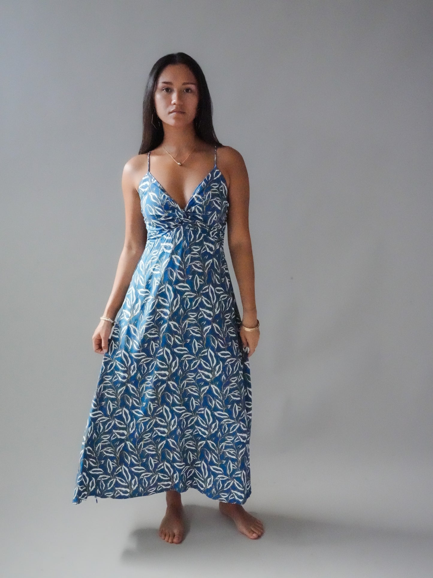 Lorena Dress - Lauris Petrol