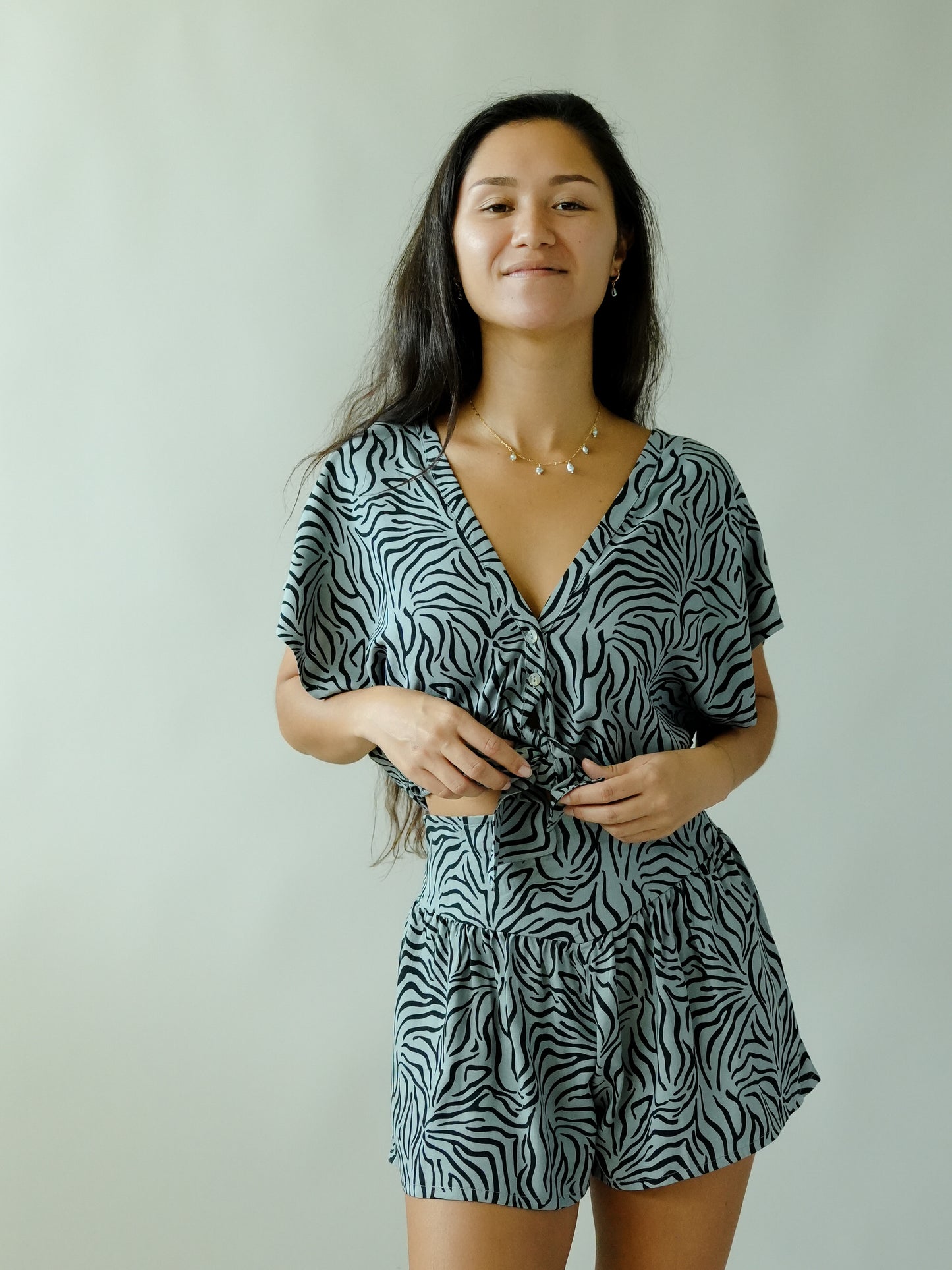 Bacana Top - Raye Grey