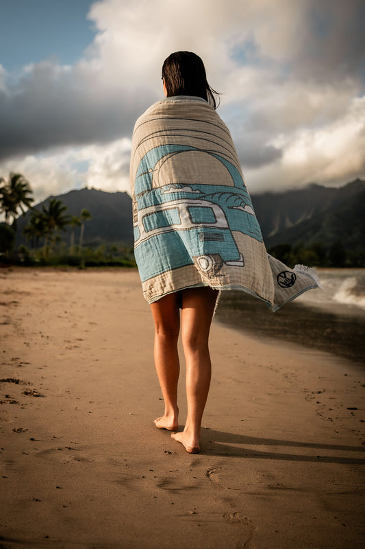 HAENA SUNRISE - COLLAB TOWEL - EHA