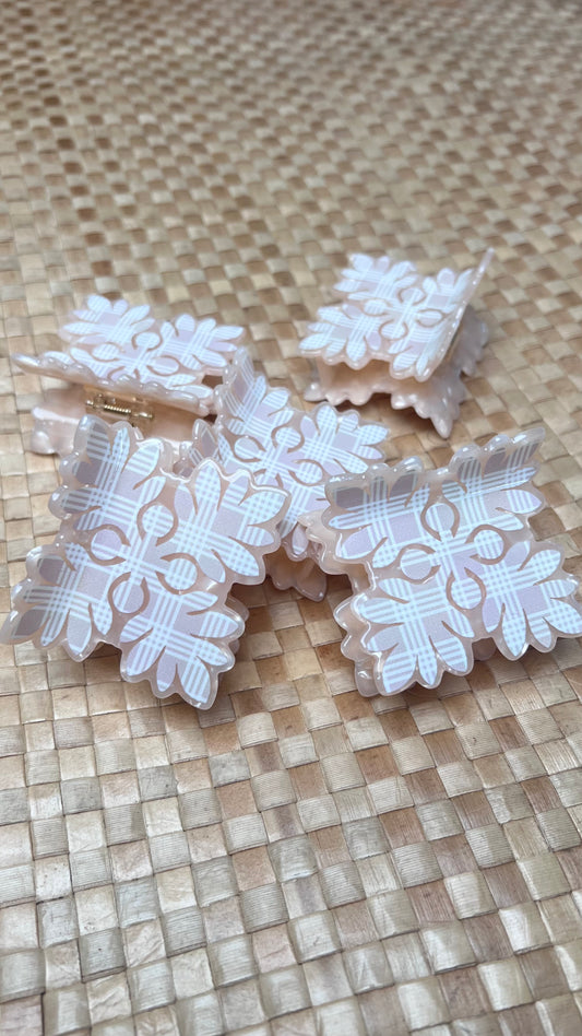 Kuiki Palaka Hair Claw- tan