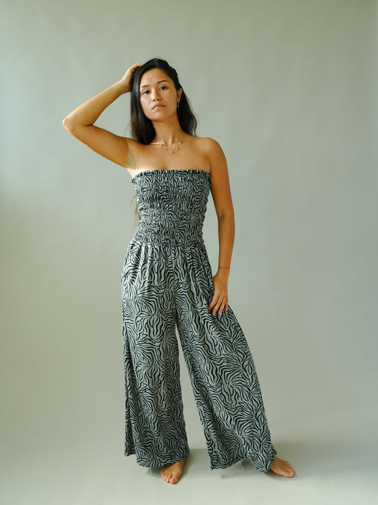 Lawai Jumpsuit - Raye Grey