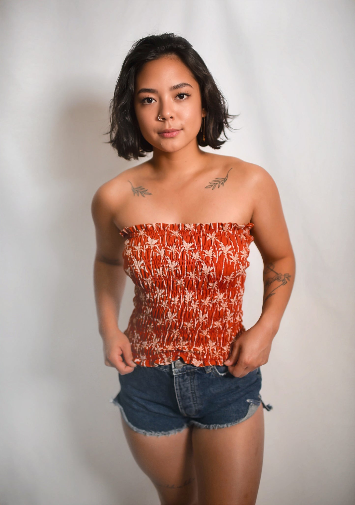 GRACE BANDEAU - Palm Orange Rust - KHUSH 45