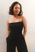 Lawai Jumpsuit - Solid Black