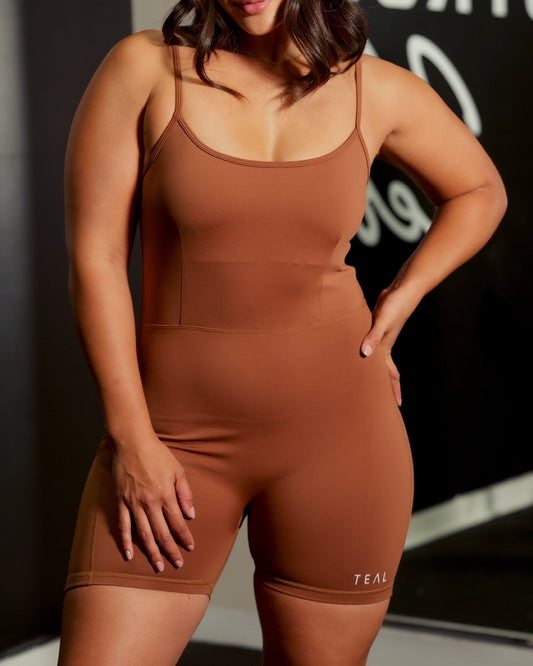 MILA Jumpsuit - Copper - Active by Teal