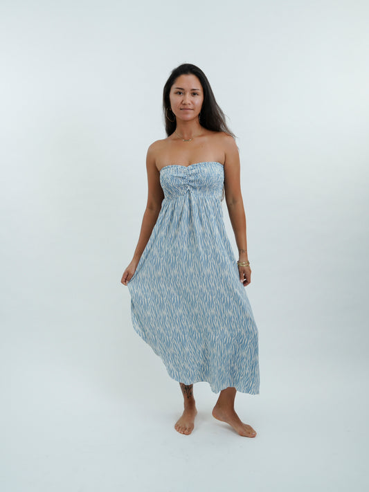 Shayla Dress - Wild Blue